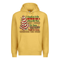 Antique Gold sketchy stuff for some christmas tree cakes Premium Hoodie - MaliasSmallBusiness