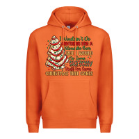 Carrot sketchy stuff for some christmas tree cakes Premium Hoodie - MaliasSmallBusiness