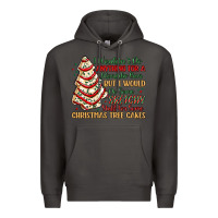 Smoke sketchy stuff for some christmas tree cakes Premium Hoodie - MaliasSmallBusiness