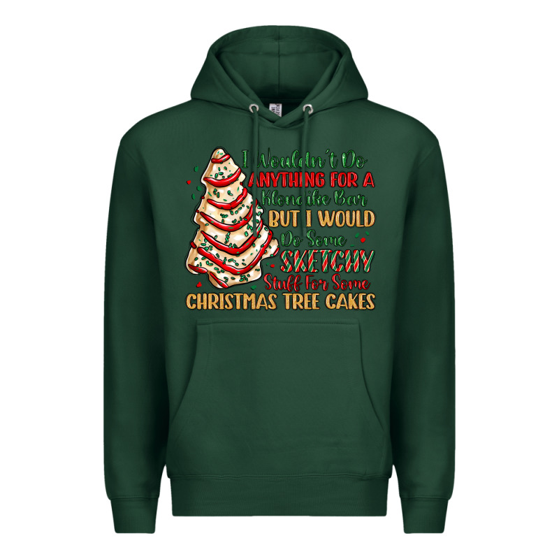 Sketchy Stuff For Some Christmas Tree Cakes Premium Hoodie by MaliasSmallBusiness | Teevron