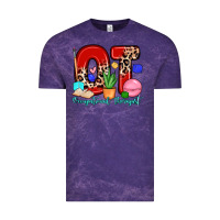 Cloud Purple ot occupational therapist Vintage Tee - Zillion Design Studio