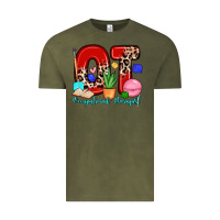 Vintage Olive ot occupational therapist Vintage Tee - Zillion Design Studio