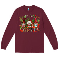 Burgundy but first coffee Long Sleeve Tee - FaDigitalArtStudio