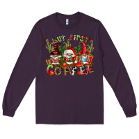 Plum but first coffee Long Sleeve Tee - FaDigitalArtStudio