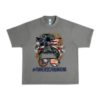 Tornado americanmom messy bun Urban Heavy Tee - BarkalooDesign