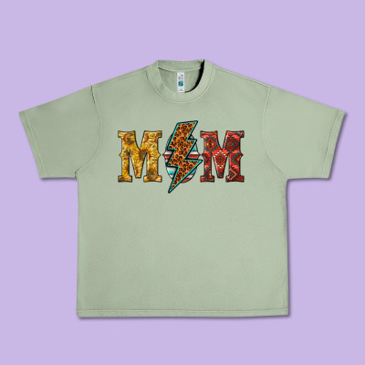 Western Mom Urban Heavy Tee Designed By Texasbilliewilder