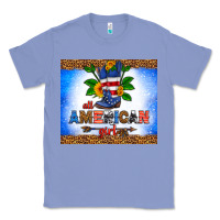 Colony Blue all American girl Classic Tee - HRA Design Shop