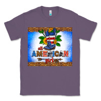 Lavender all American girl Classic Tee - HRA Design Shop