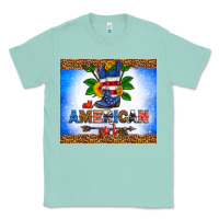 Seafoam all American girl Classic Tee - HRA Design Shop