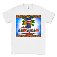 White all American girl Classic Tee - HRA Design Shop
