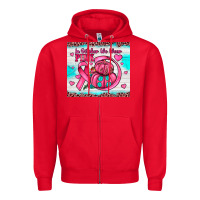 Red in october we wear pink Zipper Hoodie - JahusDesignShop