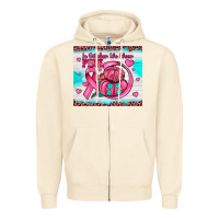 Sandshell in october we wear pink Zipper Hoodie - JahusDesignShop