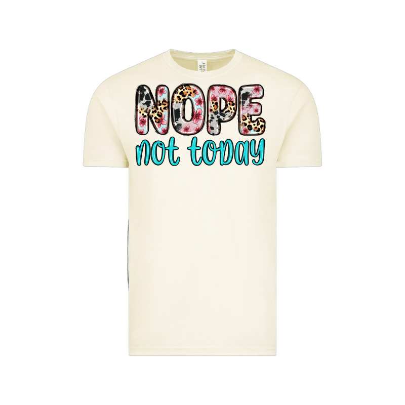 Nope Not Today Vintage Tee by Zillion Design Studio | Teevron
