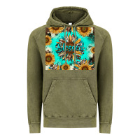 Vintage Olive blessed sunflowers Vintage Hoodie - RanaPortraitStore