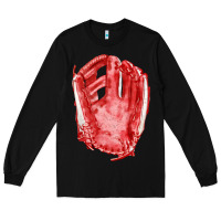 Black Catchers Mitt Fa Element Long Sleeve Tee - FaDigitalArtStudio