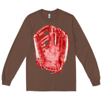 Chestnut Catchers Mitt Fa Element Long Sleeve Tee - FaDigitalArtStudio