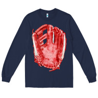 Navy Catchers Mitt Fa Element Long Sleeve Tee - FaDigitalArtStudio