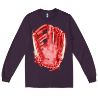 Plum Catchers Mitt Fa Element Long Sleeve Tee - FaDigitalArtStudio