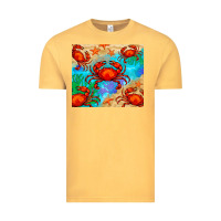 Vintage Mustard crab Vintage Tee - BarkalooDesign