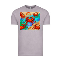 Vintage Zinc crab Vintage Tee - BarkalooDesign
