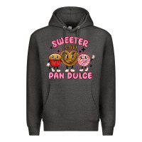 Charcoal Heather sweeter than pan dulce Premium Hoodie - MaliasSmallBusiness