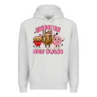 Dove Grey sweeter than pan dulce Premium Hoodie - MaliasSmallBusiness