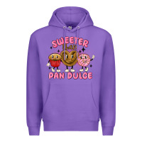 Purple sweeter than pan dulce Premium Hoodie - MaliasSmallBusiness