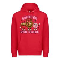 Red sweeter than pan dulce Premium Hoodie - MaliasSmallBusiness
