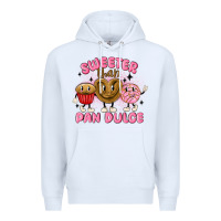 White sweeter than pan dulce Premium Hoodie - MaliasSmallBusiness