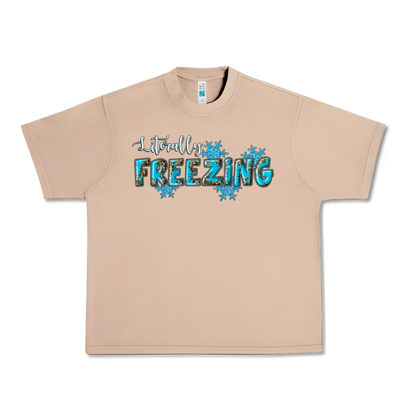 Literally Freezing Winter Urban Heavy Tee by RanaPortraitStore | Teevron