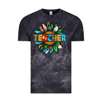 Cloud Black teacher sunflower tbw Vintage Tee - texasbilliewilder
