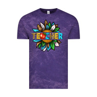 Cloud Purple teacher sunflower tbw Vintage Tee - texasbilliewilder