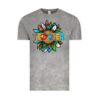 Cloud Rock teacher sunflower tbw Vintage Tee - texasbilliewilder
