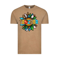 Teacher Sunflower Tbw Vintage Tee | Teevron
