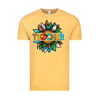 Vintage Mustard teacher sunflower tbw Vintage Tee - texasbilliewilder