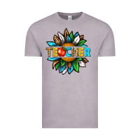 Vintage Zinc teacher sunflower tbw Vintage Tee - texasbilliewilder