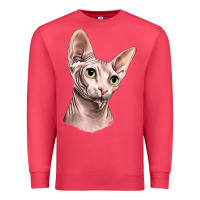 Cardinal Sphynx Cat Premium Sweatshirt - LillyAllenDesigns