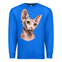 True Royal Sphynx Cat Premium Sweatshirt - LillyAllenDesigns