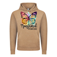 Vintage Coffee transformed by god's love Vintage Hoodie - JahusDesignShop