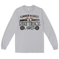 Moon Dust summer night & dirt track lights Long Sleeve Tee - CowhideDigitalArt