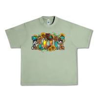 Oil Green western mom Urban Heavy Tee - texasbilliewilder