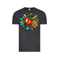 Vintage Black teacher sunflower Vintage Tee - texasbilliewilder