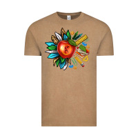 Vintage Coffee teacher sunflower Vintage Tee - texasbilliewilder