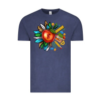 Vintage Denim teacher sunflower Vintage Tee - texasbilliewilder