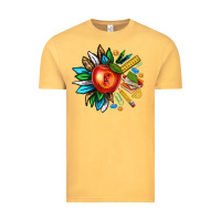 Vintage Mustard teacher sunflower Vintage Tee - texasbilliewilder