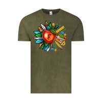 Vintage Olive teacher sunflower Vintage Tee - texasbilliewilder