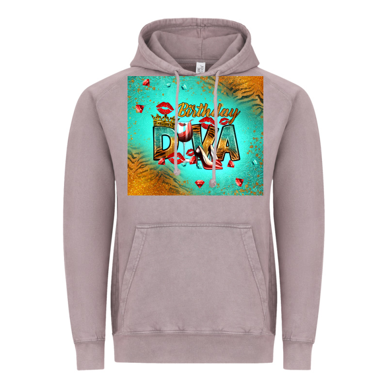 Birthday Diva Vintage Hoodie by RanaPortraitStore | Teevron