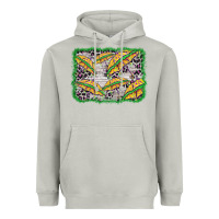 Moon Dust mardi gras umbrella background Heavyweight Hoodie - BarkalooDesign