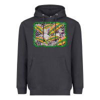 Smoke mardi gras umbrella background Heavyweight Hoodie - BarkalooDesign