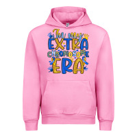 Fuchsia Pink in my extra chromosome era Urban Hoodie - Artiststas